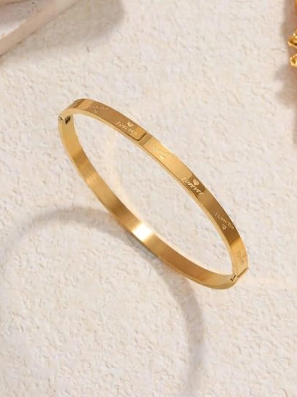 Gold Plated Stainless Steel Bracelets Gift for Women